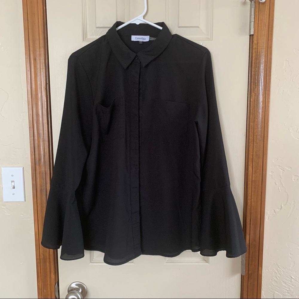 Calvin Klein long sleeve button up